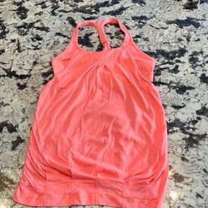 3 Lulu  Lemon Athletic Tops with built in sports bras
